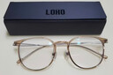 LOHO超轻钛架近视眼镜框防蓝光辐射女可配度数蔡司镜片高级感素颜框架 实拍图