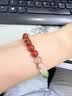 普陀山水晶手链五行玛瑙多宝本命年手串男女款红玛瑙朱砂生日礼物 实拍图