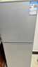 新飞冰箱小型租房用 一级能效冷 藏冷冻两用1-2人家用小冰箱 出租房双门电冰箱办公室两门 26年旗舰 90A142一级能效【旗舰升级】银 实拍图