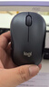 罗技（Logitech）M220 轻音鼠标 无线鼠标 办公鼠标 对称鼠标 带无线微型接收器 灰黑色 实拍图