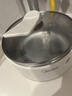 美的（Midea）电煮锅 小电锅 不锈钢0涂层电热锅 宿舍小锅多功能锅 1.6L学生寝室一体泡面小火锅XZC2017G 配蒸笼 实拍图