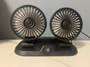 恩柏盛车载电风扇usb家用宿舍办公室12V24V大货车轿车SUV大风力强风制冷 实拍图