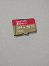 闪迪（SanDisk）256GB TF(MicroSD)内存卡 4K极速金卡A2 V30 U3行车记录仪 运动相机无人机 监控存储卡 读190MB/s 实拍图