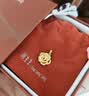 周生生黄金吊坠玫瑰花幸福花足金送妈妈送女友不含项链78715P计价 3.57克(含工费160元) 实拍图