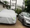 金雨保汽车车衣车罩防晒防雨隔热遮阳全罩防冰雹防砸通用四季加厚牛津布 【月光银*双股加厚牛津布】可用10年-有耳式 别克英朗君威威朗凯越君越昂科威PLUS GL8 实拍图