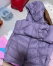 鸭鸭（YAYA）儿童轻薄羽绒服短款小童中大童连帽男女童2023秋冬洋气童装外套 浅紫 100 实拍图