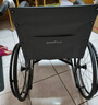 鱼跃(yuwell)轮椅车H051折叠老人轻便旅行手推车钢管免充气胎代步车 实拍图