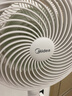 美的（Midea）【3D摇头】直流变频轻音落地空气循环扇家用卧室净化换气扇语音遥控电风扇大风力一级能效GDJ24WYJ 实拍图