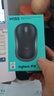 罗技（Logitech）M185鼠标 无线鼠标 办公鼠标 对称鼠标 黑色灰边 带无线2.4G接收器 实拍图