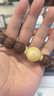 炫夏天然原矿蜜蜡隔片垫片琥珀蜜蜡佛头文玩手串配饰菩提DIY配件 蜜蜡隔片直径约8毫米单片 实拍图