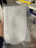 欣沁雨鞋套雨靴套加厚底防水鞋套雨天防滑雨天骑行磨砂白 3XL(45-46) 实拍图