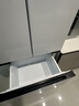美的（Midea）400L法式四开门冰箱超薄零嵌入式小户型一级能效风冷无霜节能变频以旧换新白色MR-418WFPE国家补贴 实拍图