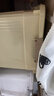 适聆加厚收纳箱大容量超大家用衣服玩具整理箱车用后备箱塑料周转箱子 奶油黄【多卡扣密封-超大容量】 新款巨大号-四卡扣四滑轮【63*47*37CM】 实拍图