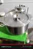 美厨（MAXCOOK）304不锈钢猪油罐调料盆 猪油盆调味罐调料缸3.8L带盖带网MCWA9042 实拍图