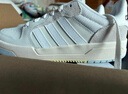 adidas ENTRAP美式校园风运动少年感复古篮球风板鞋男女阿迪达斯   米白色/灰色   40 实拍图