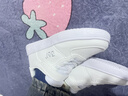 361°儿童四季板鞋男女童(3-12岁)百搭魔术贴滑板鞋小白鞋 银30 实拍图