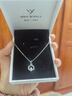 唯一（Winy）莫比乌斯999纯银项链女款2026新款轻奢高级感吊坠送女士首饰 实拍图