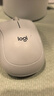 罗技（Logitech）M221 轻音鼠标 无线鼠标 办公鼠标 对称鼠标 带无线微型接收器 米白色 实拍图