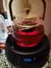家用烧水壶泡茶大功率电陶炉白茶煮茶耐热套组茶壶茶具高功率 黑色炉+壶 实拍图