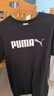 彪马（PUMA）t恤男 2026夏季新款运动休闲上衣服跑步健身内搭纯棉透气短袖男 黑色/纯棉亲肤/胸前logo点缀 L 180【推荐体重140-160斤】 实拍图