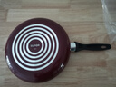 苏泊尔SUPOR 平底锅 炫彩不粘煎锅牛排锅28cm燃气灶明火专用EJ28M4 实拍图