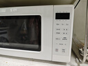 美的（Midea）变频小清新微波炉 液晶屏幕 磨砂面板 小型20L家用 匠心工艺（PM2002） 实拍图