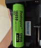 倍量（Doublepow）18650锂电池12950mWh大容量尖头1节3.7V-4.2V通用可充电锂电池强光手电筒专用 实拍图