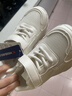 哈比熊（HOBIBEAR）童鞋小白鞋春秋儿童运动鞋男童鞋女童网面休闲鞋GS7577 白色31码 实拍图