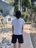 安踏冰丝运动套装男2026夏季速干透气短袖t恤男休闲健身衣跑步运动服 纯净白/基础黑【速干运动套装】 XL/180 实拍图