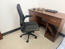 幻狐 （DREAM FOX ） 电脑桌台式家用办公书桌现代简约带抽屉学生学习桌卧室写字桌子 推荐【五抽+柜门】深胡桃色120CM 实拍图