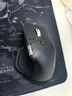 罗技（Logitech）大师系列 MX Master 4 B2B 无线蓝牙鼠标 人体工学 静音鼠标 拇指滚轮 自定义行动环 石墨黑 实拍图
