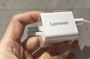 联想（Lenovo）USB-C迷你氮化镓充电器20W 智能温度管控 多种协议智能快充 精致小巧外观 樱花白 实拍图