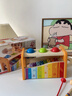 Hape(德国)婴幼儿童玩具八音琴手敲木质琴宝宝乐器早旋律敲琴台E0305 实拍图