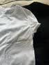 拇指白小T一代纯棉短袖T恤男女26春夏新品休闲小白丅百搭 皓白女款 L 实拍图
