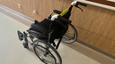 鱼跃(yuwell)手动轮椅车H053C铝合金折背折叠轻便老年残疾人代步 实拍图
