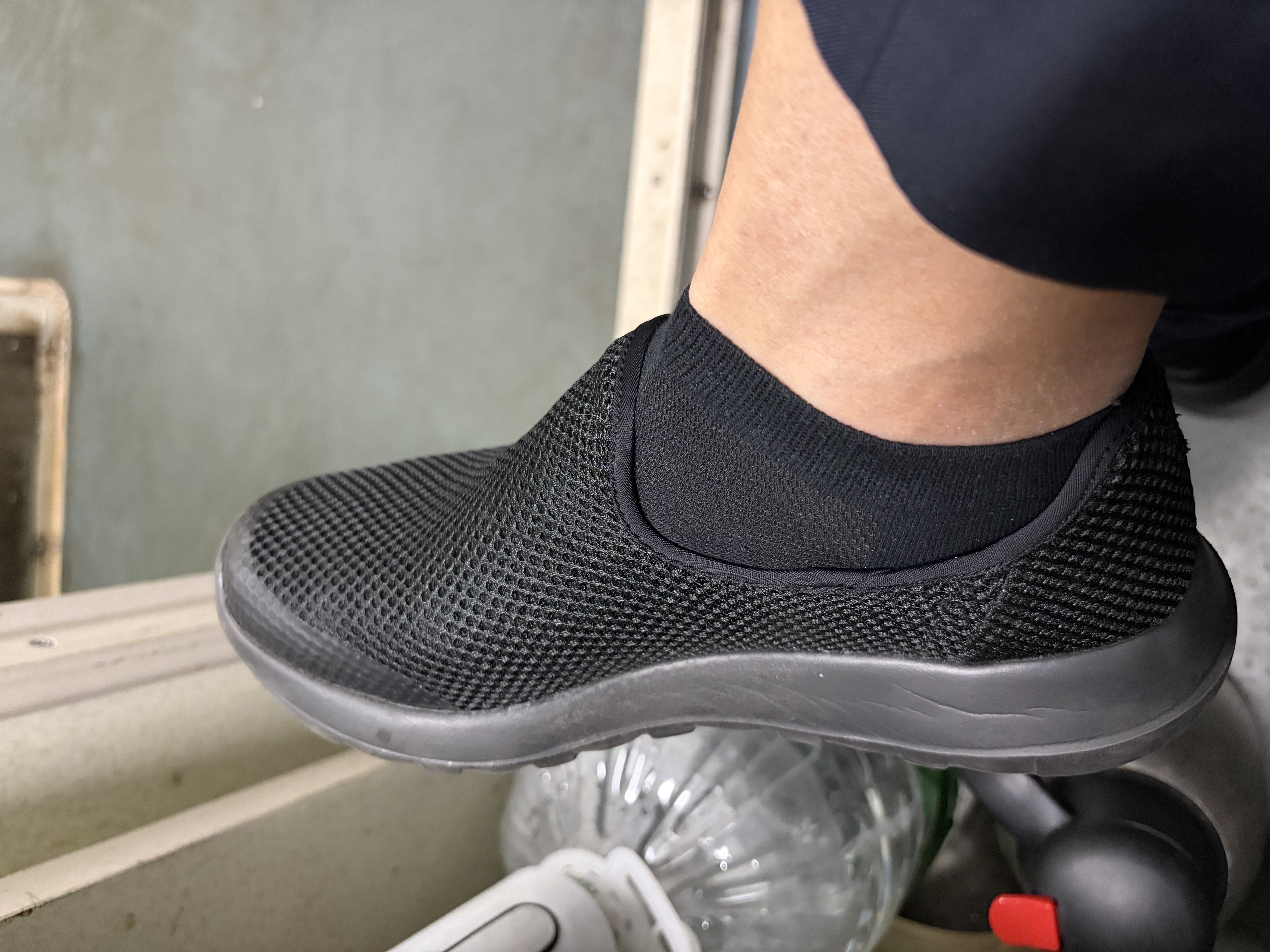 斯凯奇男鞋GOWALK简约透气通勤鞋轻便舒适缓震健步鞋216700 实拍图