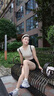 CAMILA KSENIA老爹鞋女士2026年新款夏季休闲跑步鞋百搭厚底增高网面透气运动鞋 灰蓝色 36 实拍图