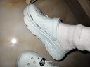 斯凯奇（Skechers）七夕情人节礼物洞洞鞋女士夏季凉拖鞋泡泡鞋厚底外穿沙滩鞋踩屎感 实拍图