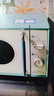 美的（Midea）小滋味微波炉家用小型 复古旋钮薄荷曼波风 一级能效平板变频轻音预制菜加热M1G1 实拍图