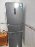 美的（Midea）271升三门冰箱灰色小型电冰箱三开门一级能效节能风冷无霜双净味家用租房MR-283WTPZE【国家补贴】 实拍图
