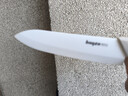 拜格（bayco）陶瓷家用切菜刀便携水果削皮刀宝宝辅食免磨多功能刀具 BD3020 实拍图