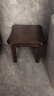 家逸实木小凳子沙发凳几凳客厅换鞋凳简约小板凳办公室脚踏凳 实拍图