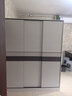 白浅【免费安装】衣柜卧室储物柜子移门衣橱简易推拉门大衣柜 【三门】1.6米主柜 实拍图