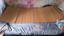 南极人凉席竹席夏天可折叠碳化单人学生宿舍冰丝凉席软席双面用空调席子 芊芊诗意【凉而不冰 适合裸睡】 适用0.9m床【90*190cm】 实拍图
