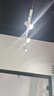 led轨道灯射灯服装店商超展厅射灯家用电视背景墙明装二线导轨灯 白壳20W白光6000K【单只装】 实拍图