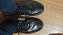 百丽男鞋通勤商务皮鞋26夏牛皮缓震休闲皮鞋A2411 黑色-内增高6cm 40 实拍图