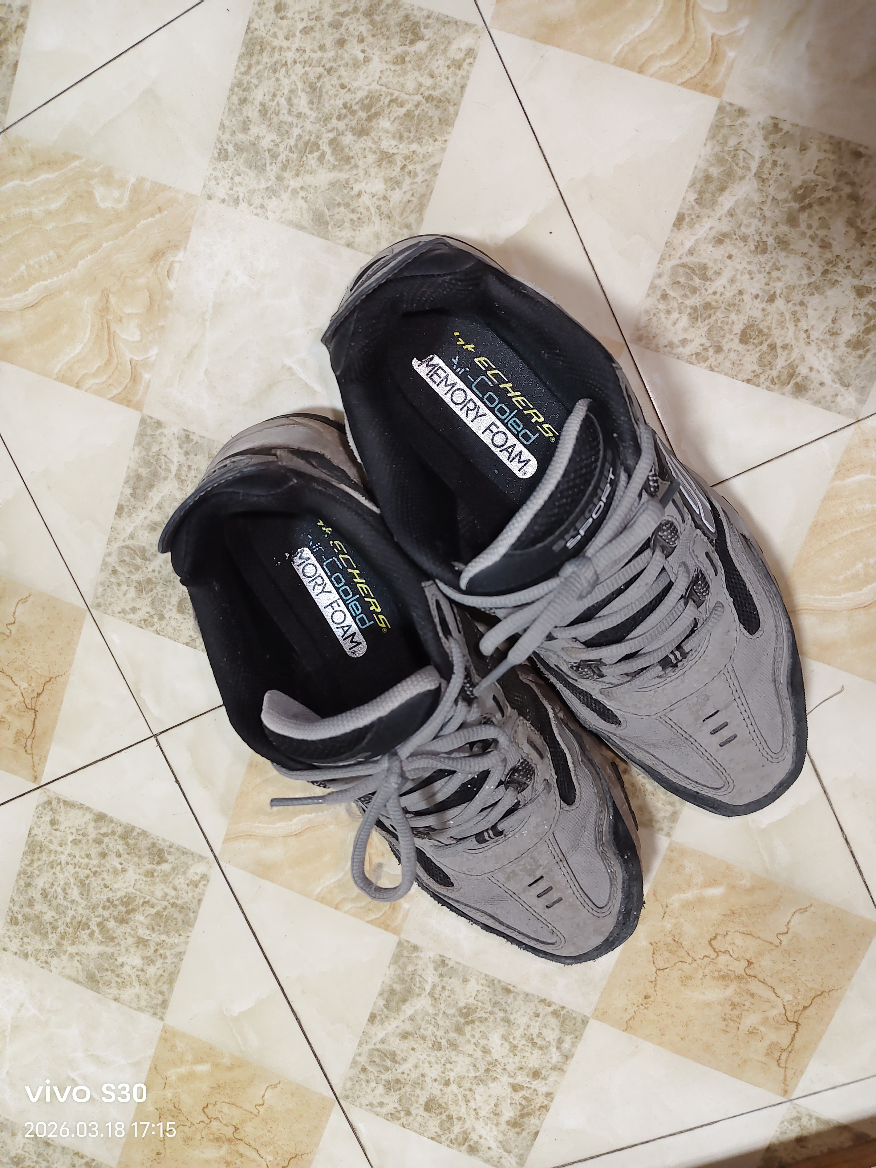 斯凯奇（Skechers）男鞋夏季厚底增高老爹鞋潮流百搭舒适休闲鞋户外运动鞋 实拍图
