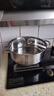 荣事达（Royalstar）火锅专用锅汤锅304不锈钢锅火锅盆燃气电磁炉通用32cm 实拍图