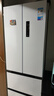 美的（Midea）400L法式四开门冰箱超薄零嵌入式小户型一级能效风冷无霜节能变频以旧换新白色MR-418WFPE国家补贴 实拍图