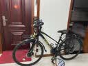 永久（FOREVER）24速内发电带灯长途旅行车山地车自行车铝合金700c公路车单车 24速700C铝架内发电线碟-黑金 实拍图